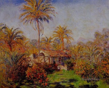  granja Pintura al %c3%b3leo - Pequeña granja rural en Bordighera Claude Monet
